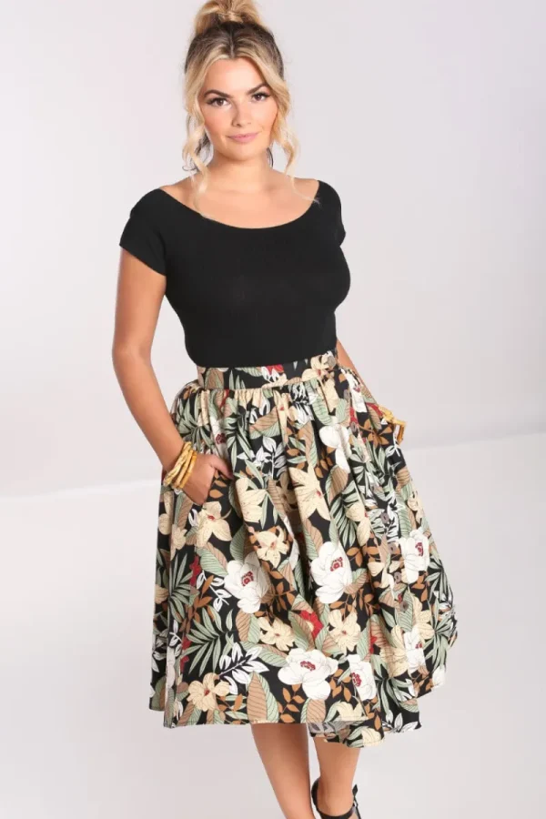 Hell Bunny Skirts | Skirts>Adelaida Skirt Black