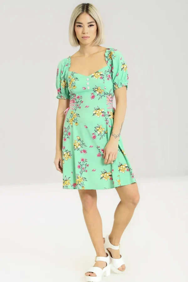 Hell Bunny Dresses | Dresses>Adelina Mini Dress Mint