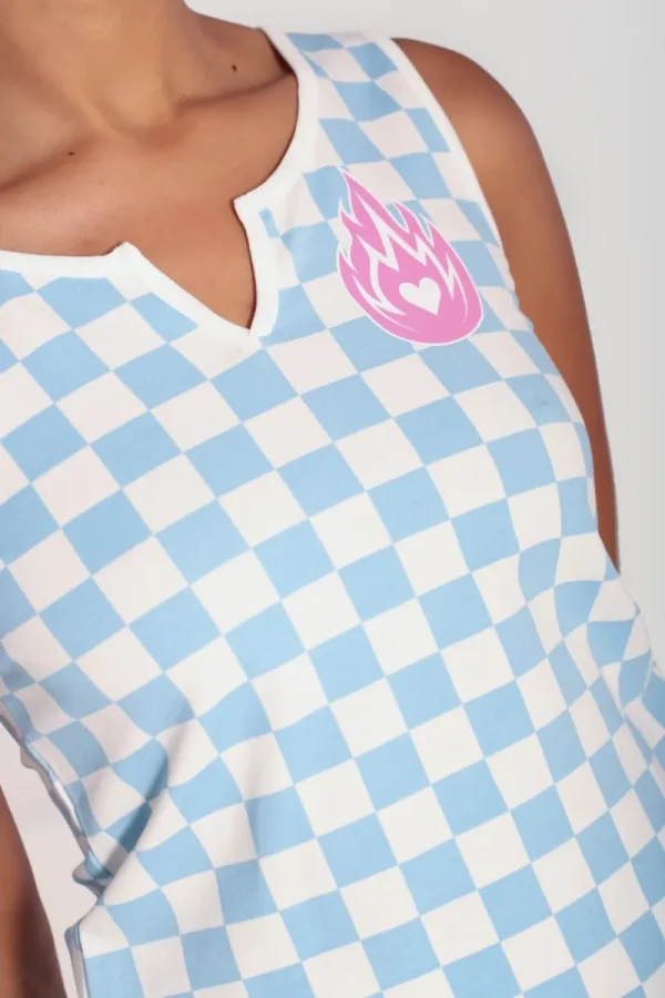 Hell Bunny Tops | Tops>Alexis Top Blue