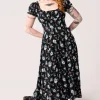 Hell Bunny Dresses | Midi Dresses>Amanita Midi Dress Black