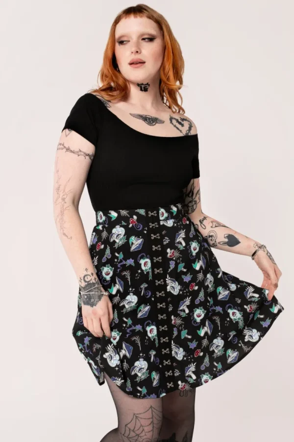 Hell Bunny Skirts | Skirts>Amanita Skirt Black