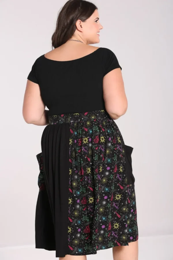 Hell Bunny Skirts | Skirts>Andromeda Mid Skirt Black