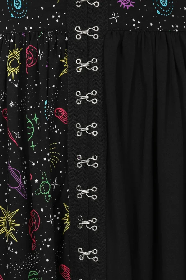 Hell Bunny Skirts | Skirts>Andromeda Mid Skirt Black