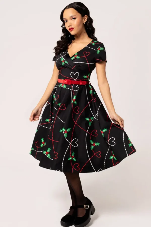 Hell Bunny Dresses | Vintage Dresses>Angelica Dress Black