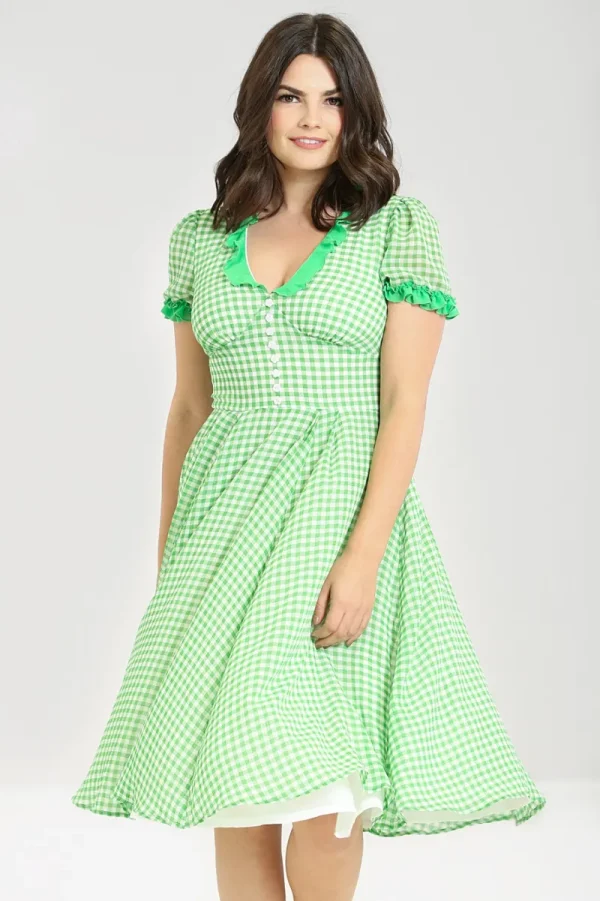 Hell Bunny Dresses | Dresses>Anne Marie Dress Green