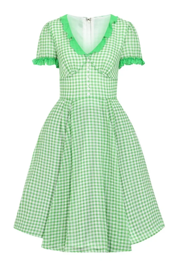 Hell Bunny Dresses | Dresses>Anne Marie Dress Green