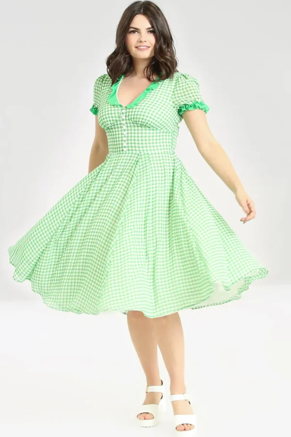 Hell Bunny Dresses | Dresses>Anne Marie Dress Green