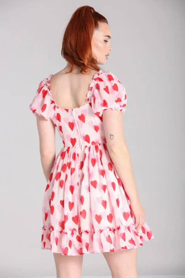 Hell Bunny Dresses | Vintage Dresses>Aphrodite Mini Dress Pink