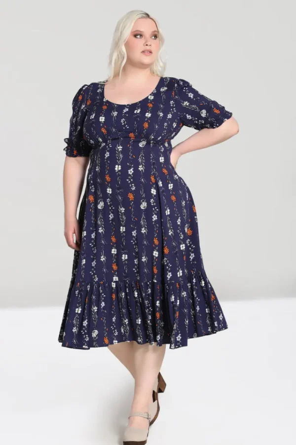 Hell Bunny Dresses | Dresses>Asta Maxi Dress Blue