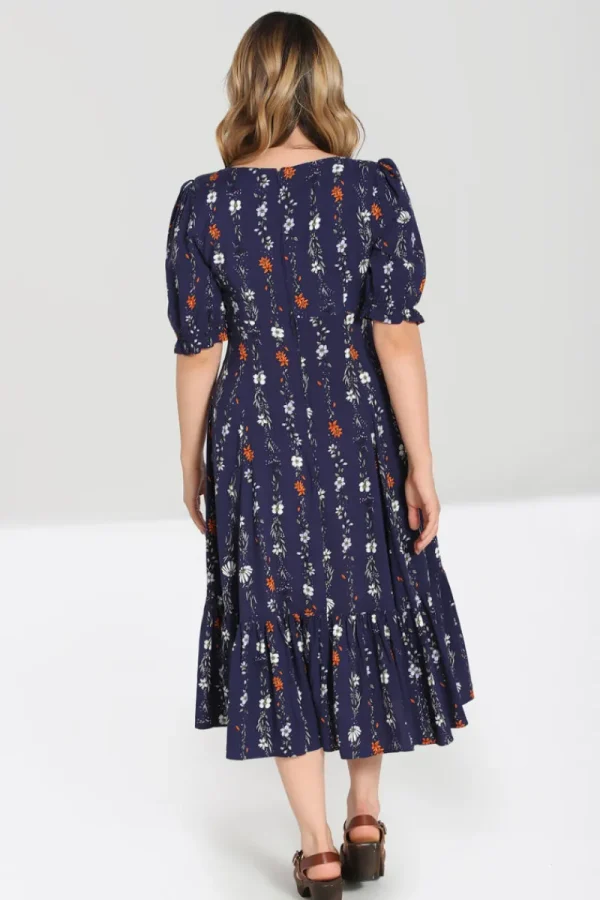 Hell Bunny Dresses | Dresses>Asta Maxi Dress Blue