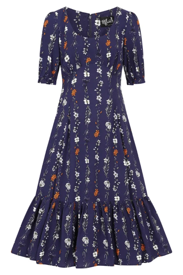 Hell Bunny Dresses | Dresses>Asta Maxi Dress Blue