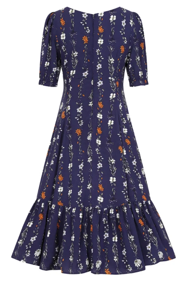 Hell Bunny Dresses | Dresses>Asta Maxi Dress Blue