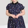 Hell Bunny Dresses | Dresses>Asta Mini Dress Blue