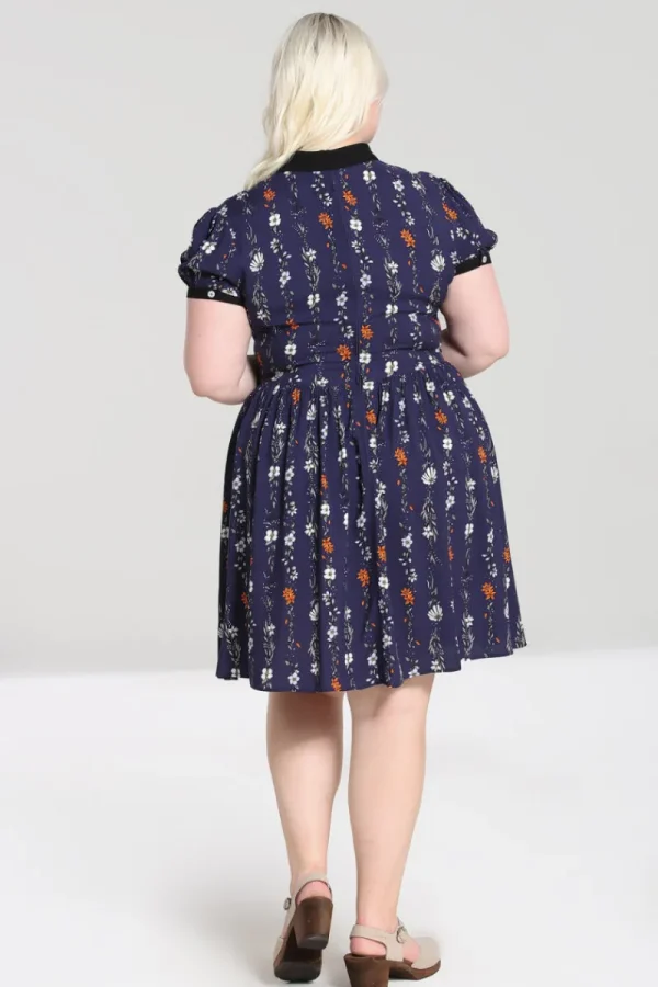 Hell Bunny Dresses | Dresses>Asta Mini Dress Blue