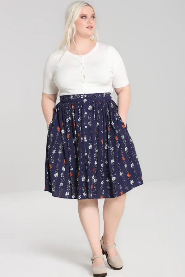 Hell Bunny Skirts | Skirts>Asta Skirt Blue