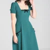 Hell Bunny Dresses | Dresses>Aubrey Dress Green