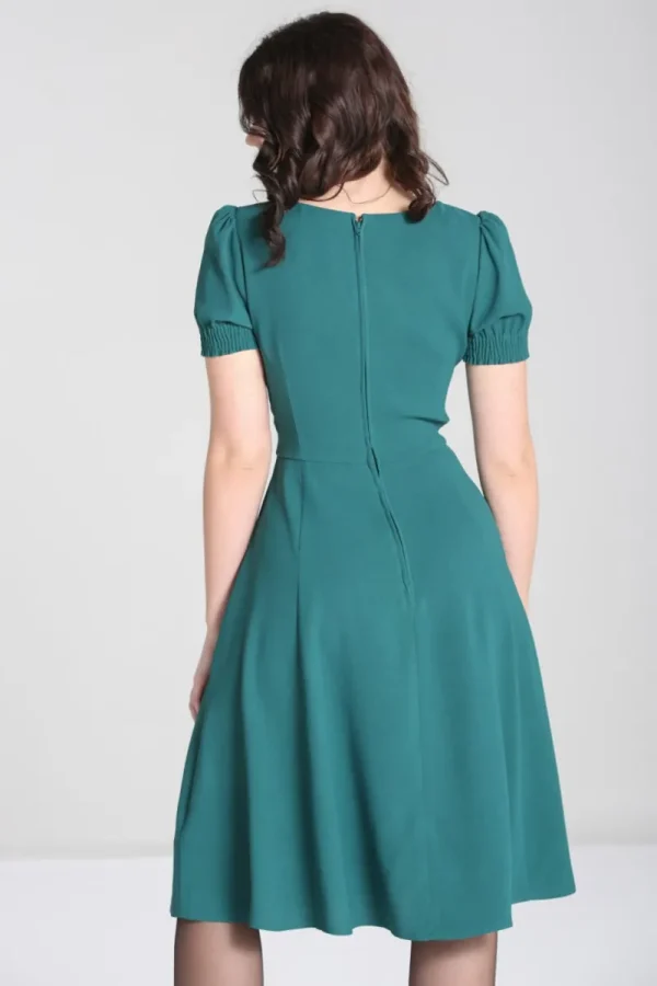 Hell Bunny Dresses | Dresses>Aubrey Dress Green