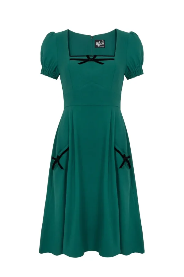 Hell Bunny Dresses | Dresses>Aubrey Dress Green