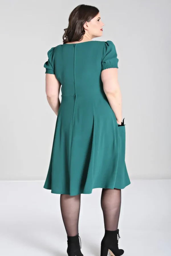 Hell Bunny Dresses | Dresses>Aubrey Dress Green