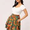 Hell Bunny Skirts | Skirts>Autumn Skirt Green