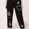 Hell Bunny Trousers & Shorts | Trousers & Shorts>Avery Joggers Black