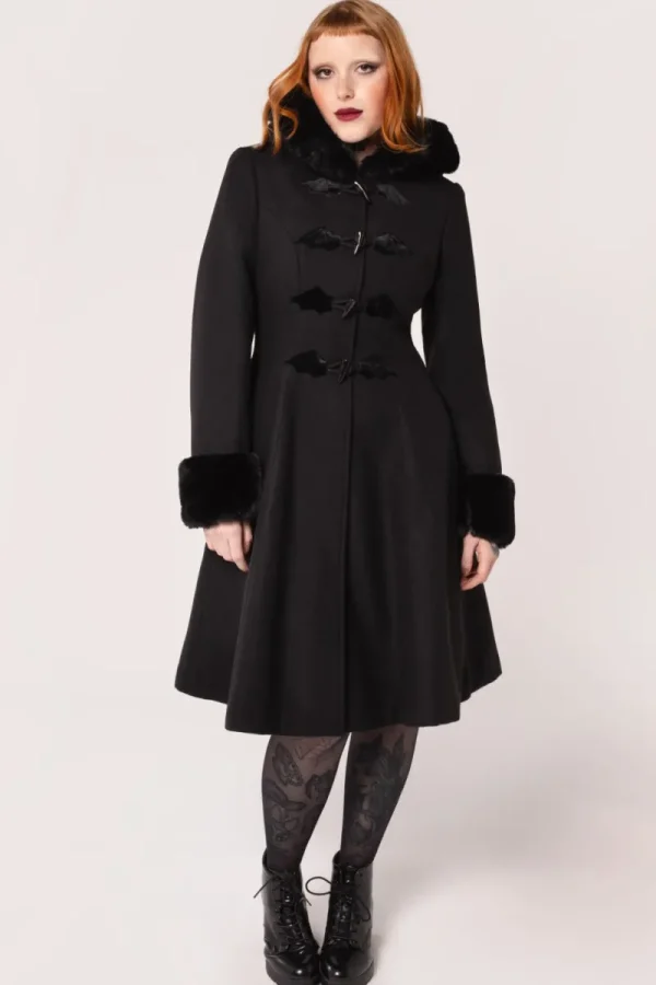 Hell Bunny Coats & Jackets | Coats & Jackets>Batilda Coat Black