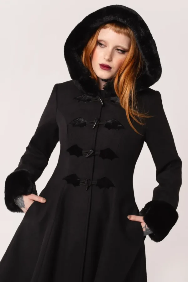 Hell Bunny Coats & Jackets | Coats & Jackets>Batilda Coat Black