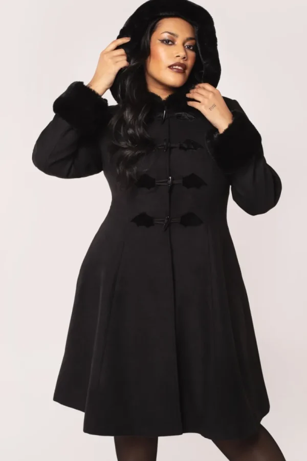 Hell Bunny Coats & Jackets | Coats & Jackets>Batilda Coat Black