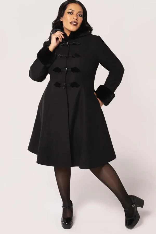 Hell Bunny Coats & Jackets | Coats & Jackets>Batilda Coat Black