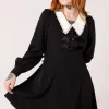 Hell Bunny Dresses | Mini Dresses>Batilda Dress Black