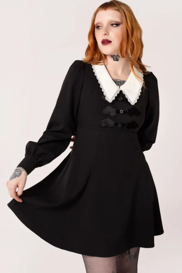 Hell Bunny Dresses | Mini Dresses>Batilda Dress Black