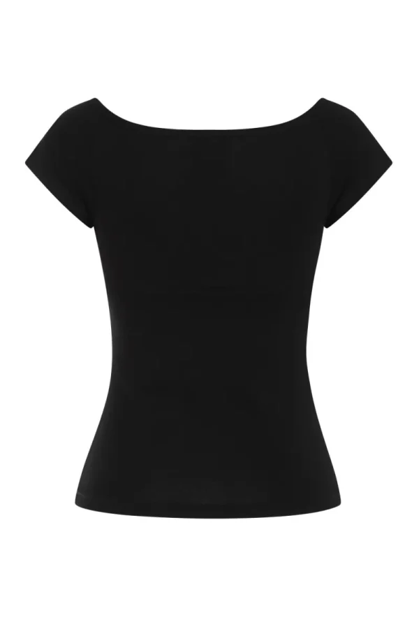 Hell Bunny Tops | Tops>Belladonna Top H Black
