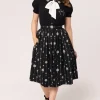 Hell Bunny Skirts | Skirts>Belle 50's Skirt Black