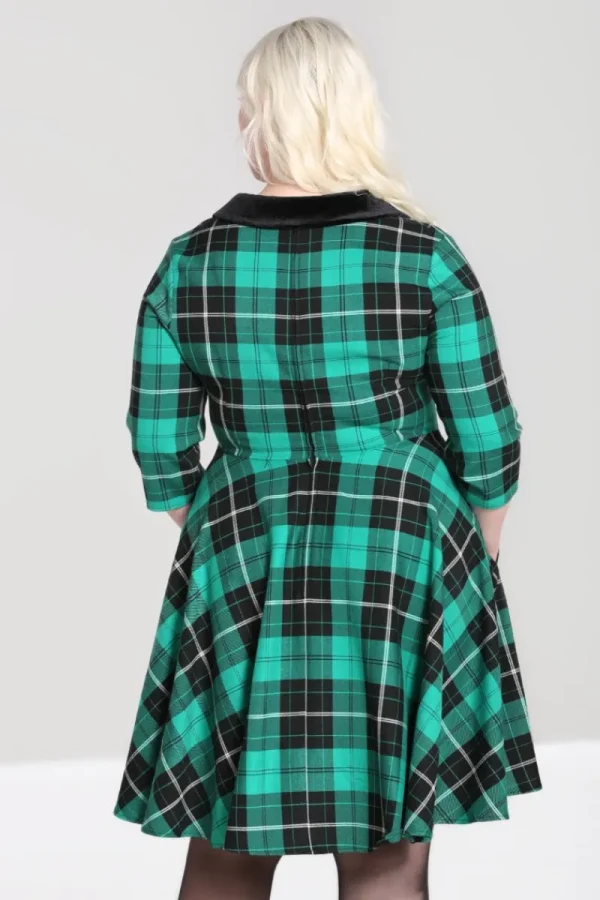 Hell Bunny Dresses | Dresses>Beryl Mid Dress Green