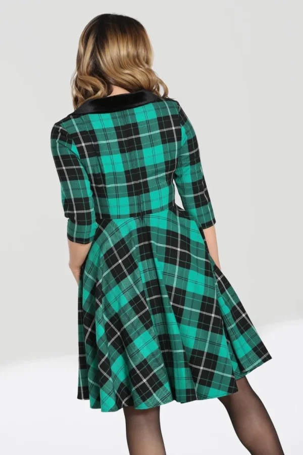 Hell Bunny Dresses | Dresses>Beryl Mid Dress Green