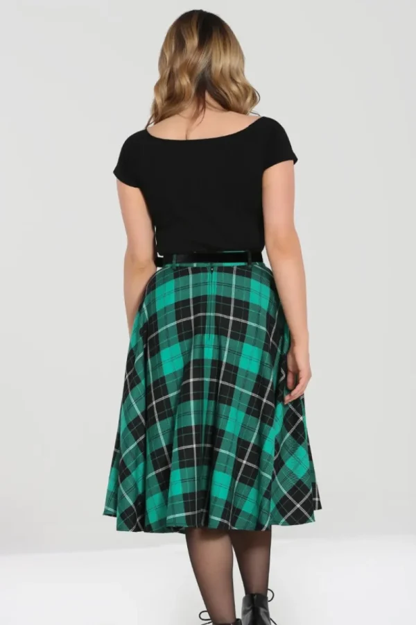 Hell Bunny Skirts | Skirts>Beryl Skirt Green