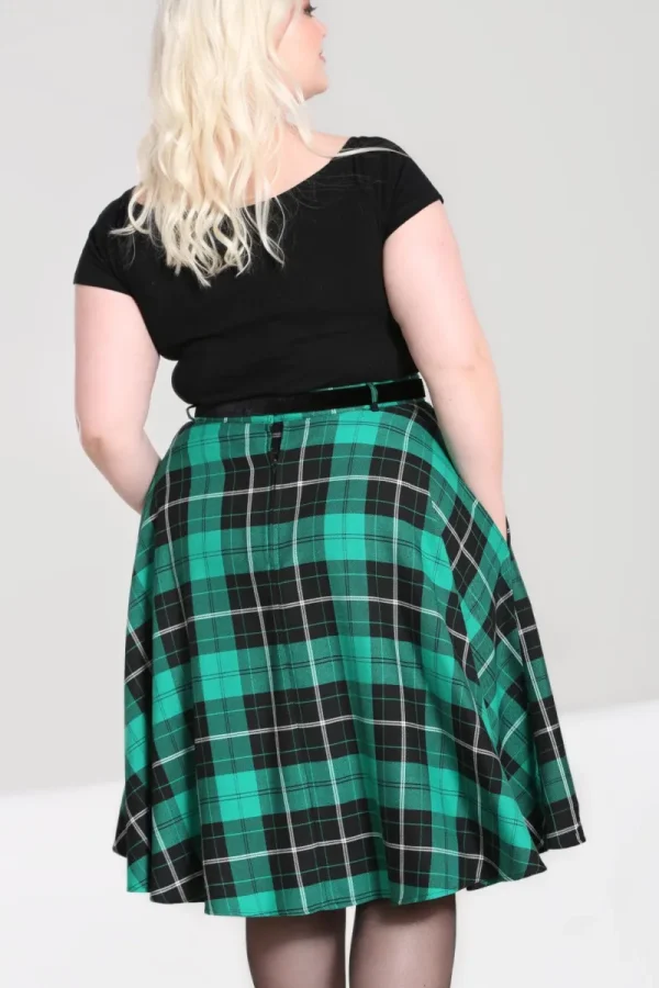 Hell Bunny Skirts | Skirts>Beryl Skirt Green