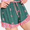 Hell Bunny Trousers & Shorts | Trousers & Shorts>Beth Shorts Green