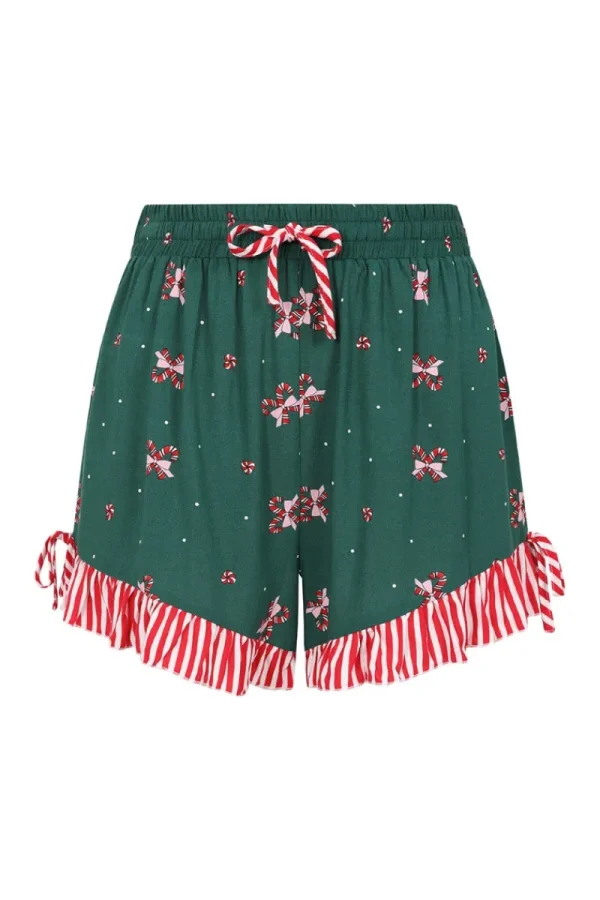 Hell Bunny Trousers & Shorts | Trousers & Shorts>Beth Shorts Green