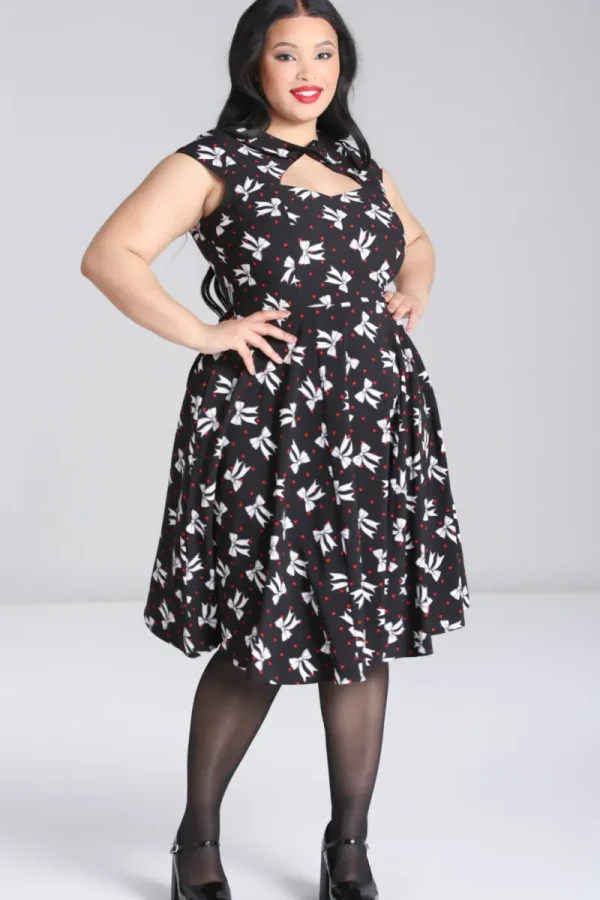 Hell Bunny Dresses | Dresses>Bobbie Midi Dress Black