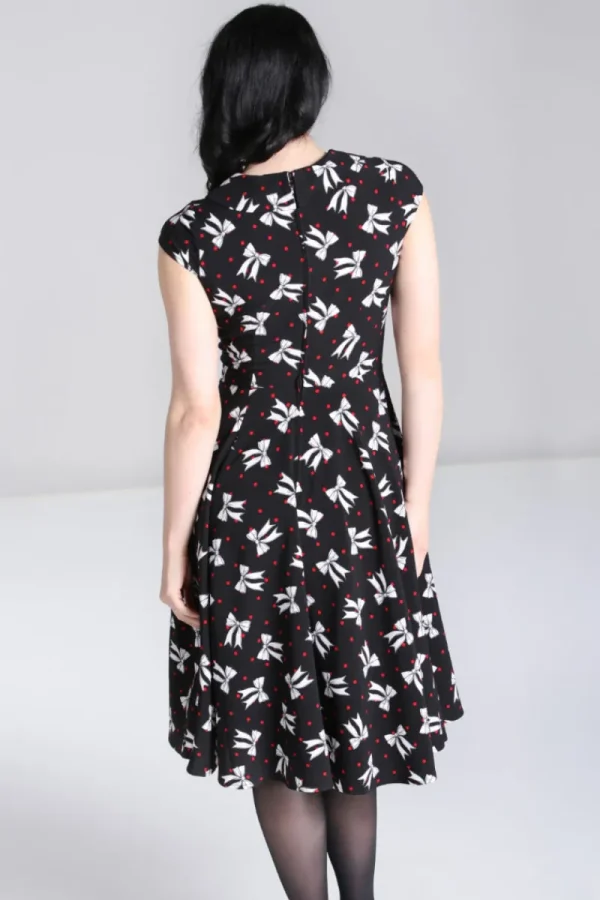 Hell Bunny Dresses | Dresses>Bobbie Midi Dress Black