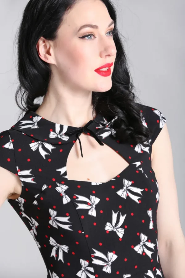 Hell Bunny Dresses | Dresses>Bobbie Midi Dress Black