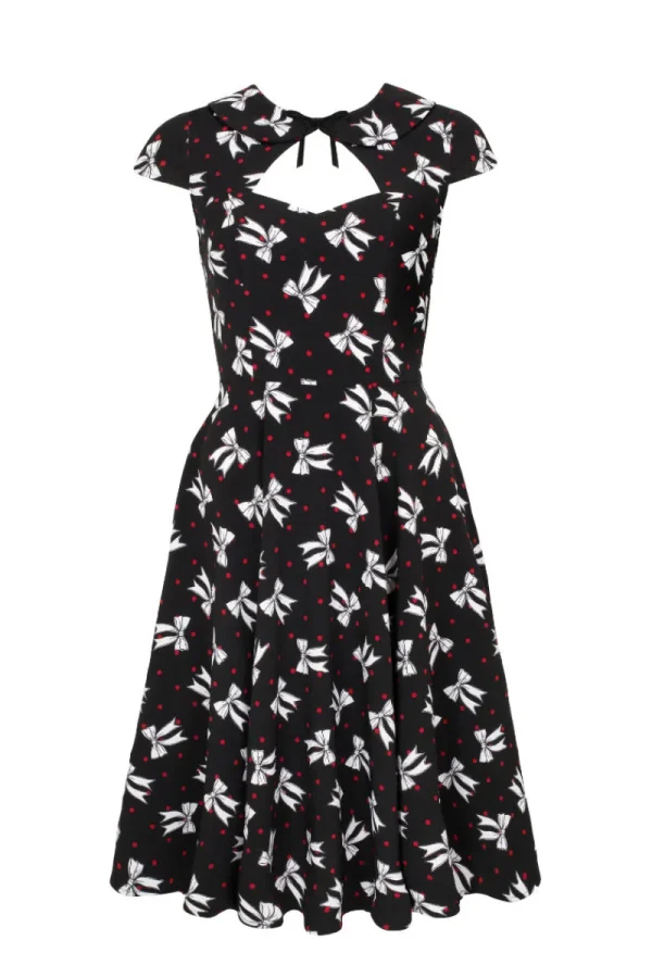 Hell Bunny Dresses | Dresses>Bobbie Midi Dress Black