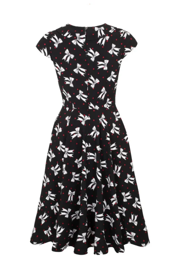 Hell Bunny Dresses | Dresses>Bobbie Midi Dress Black