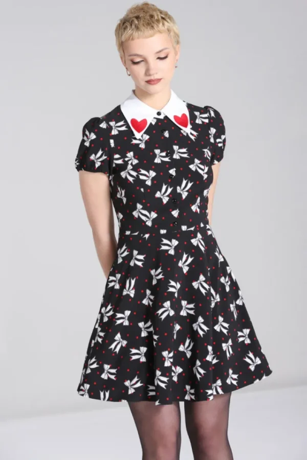 Hell Bunny Dresses | Dresses With Pockets>Bobbie Mini Dress Black