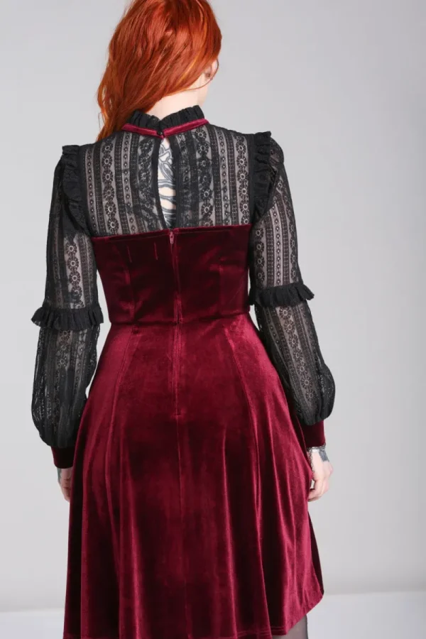 Hell Bunny Dresses | Dresses>Bonnie Dress Burgundy