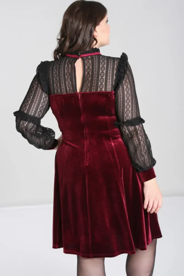 Hell Bunny Dresses | Dresses>Bonnie Dress Burgundy