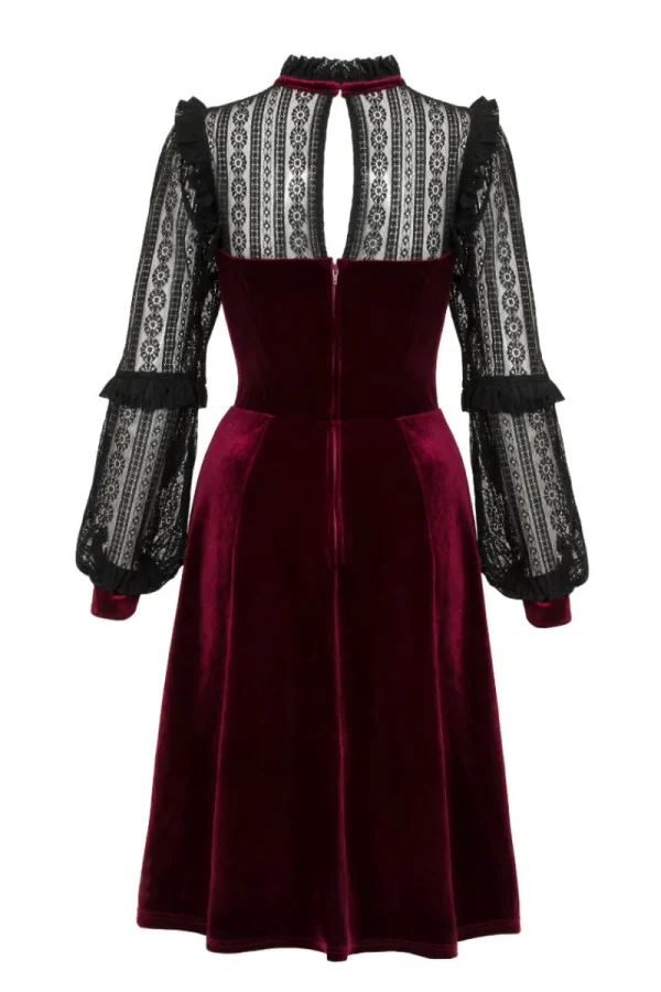 Hell Bunny Dresses | Dresses>Bonnie Dress Burgundy