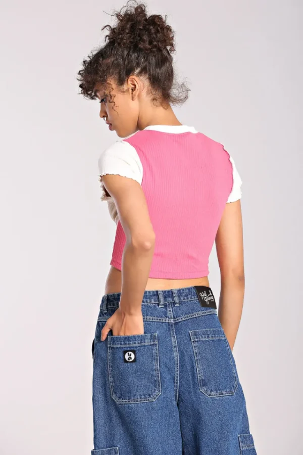 Hell Bunny Tops | Knitwear>Boston Top MultiColour