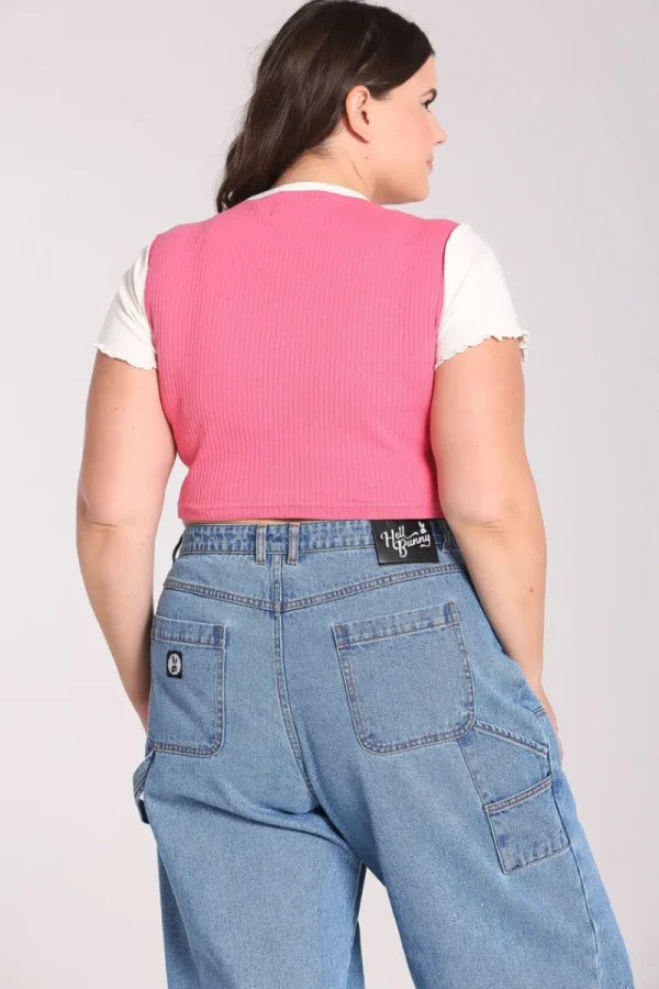 Hell Bunny Tops | Knitwear>Boston Top MultiColour